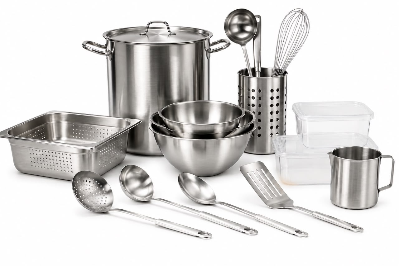 Utensílios e apoio
